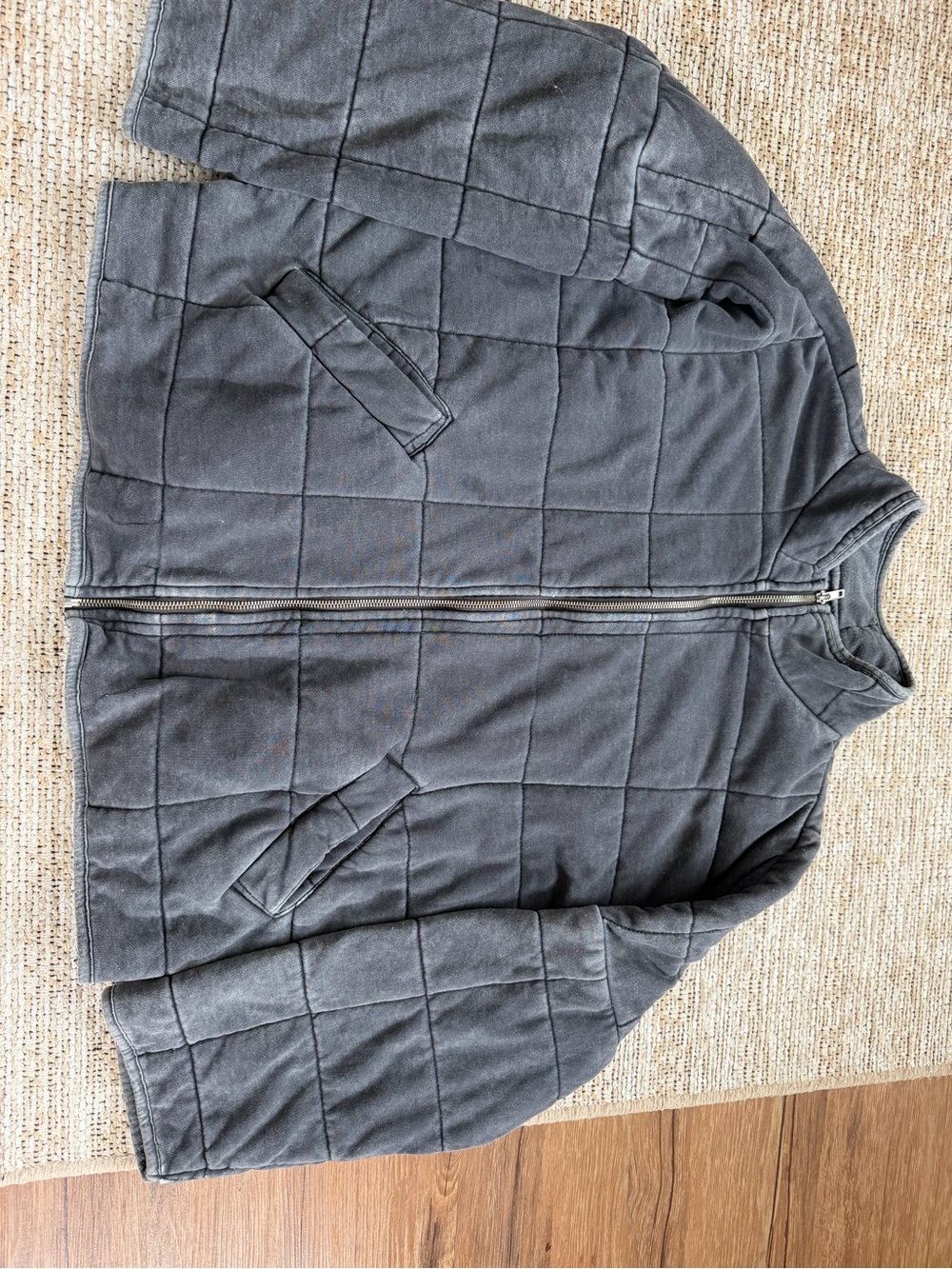 Forever 21 Heathered Dark Gray Hoodie - Picture 4 of 15